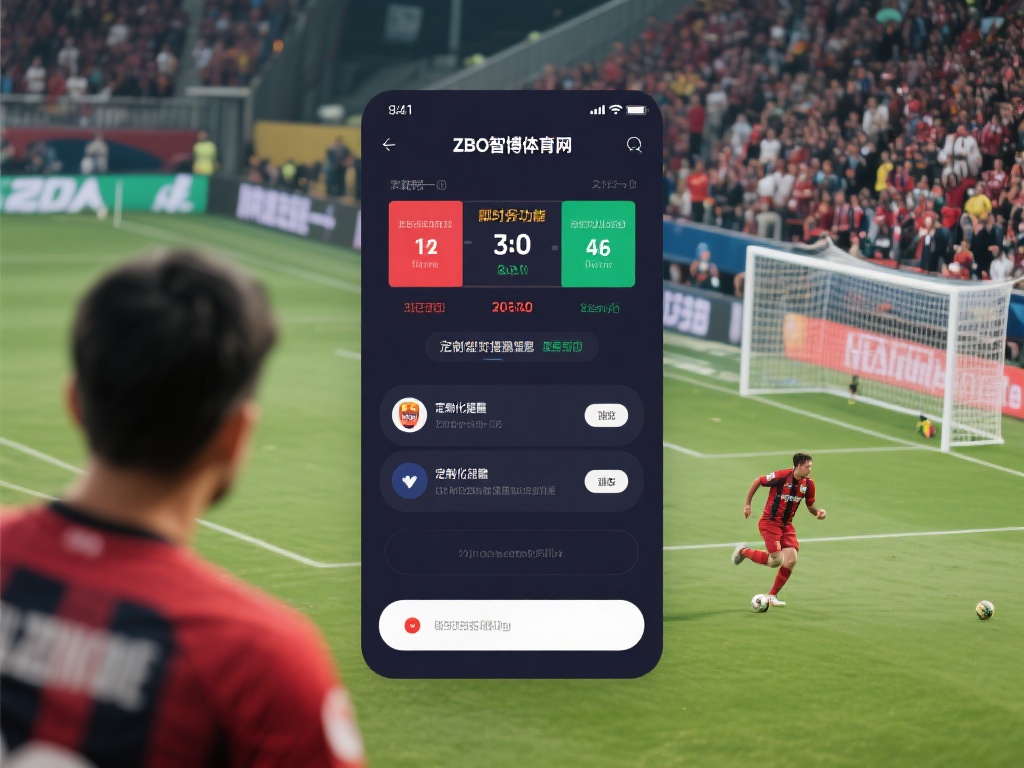 即时比分功能：定制化提醒
实时比分系统是ZBO智